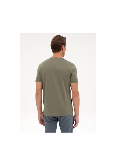 Pierre Cardin Erkek Haki Tişört Basic 50320102-vr027 Haki
