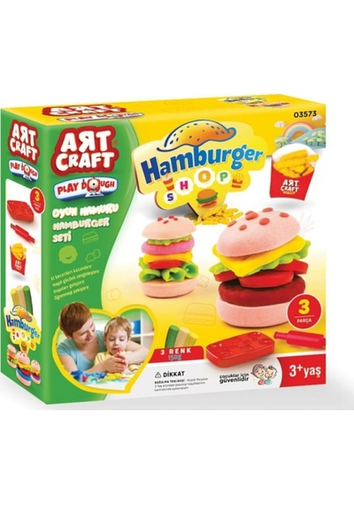 Oyun Hamuru Kuaför Okyanus Plaj Figür Pizza Doğum Günü Hamburger