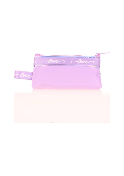 Kaukko Mirror Baggy Kalem Çantası Lila K2667