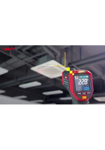 Unıt Ut302C+ Dijital Lazerli Termometre Isı Ölçer