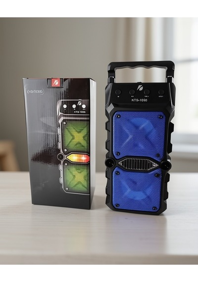 Bluetooth Hoparlör Büyük Boy Çift Çıkışlı Yüksek Ses Kaliteli