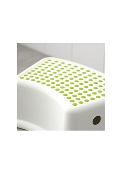 Försiktig Çocuk Basamağı, Banyo Mutfak Yükseltme Taburesi, 37x24x13 Cm, Beyaz Genel