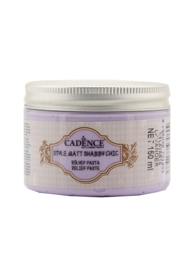 Cadence Shabby Chic Rölyef Pasta 150Ml Sr09 Lavanta-Lavender