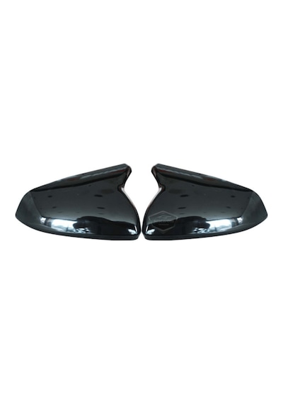 Seat Leon Mk4 2021 Ve Sonrası Uyumlu Batman Yarasa Ayna Kapağı Piano Black Abs Plastik Sağ Sol Takım 00 Şüscaroto Aksesuar