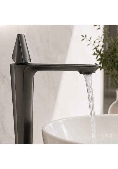 Vıta Uzun Lavabo Bataryası Mat Füme