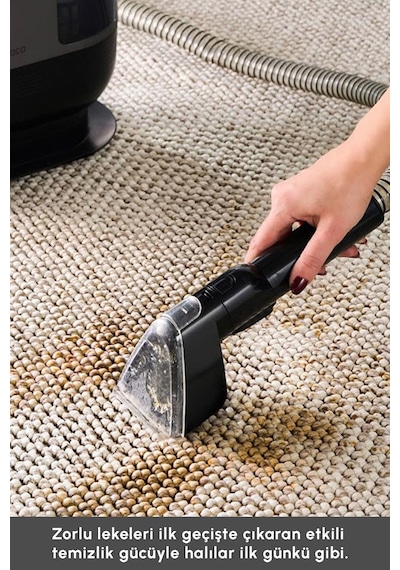 Karaca Vantuz Deepclean Buharlı Halı Ve Koltuk Yıkama Makinesi Antrasit