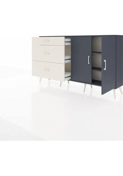 Arges Konsol 2 Raflı 3 Çekmeceli 2 Kapaklı 176x30x99 Antrasit-antrasit/aytaşı Antrasıt/aytası - Antrasıt Arges Konsol 2 Raflı 3 Çekmeceli 2 Kapaklı 176x30x99 Antrasit-antrasit/aytaşı Antrasıt/aytası - Antrasıt
