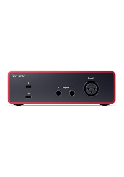 Scarlett Solo Gen 4 Ses Kartı: Gitarist, Vokalist Veya Prodüktör İçin Usb Audio Arayüzü, Stüdyo Kalitesinde Kay