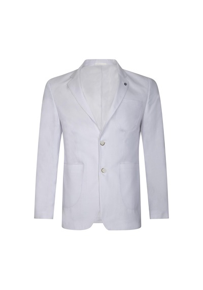 C9059 Dewberry Erkek Ceket-beyaz