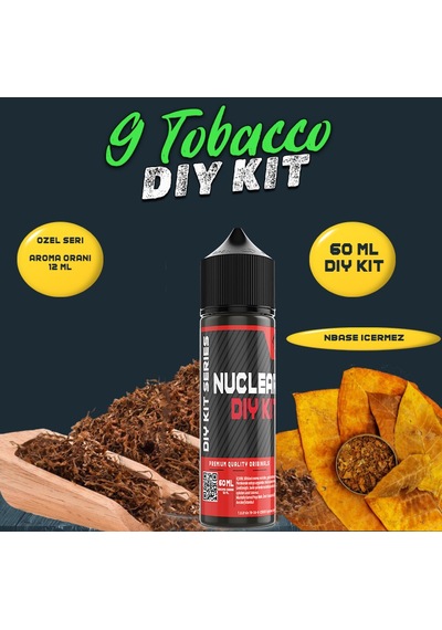 Nuclear 60 Ml Dıy Kit G Tobacco Gıda Aroma 12 Ml Aroma İçerir