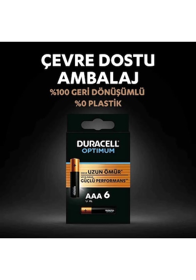 6lı Optimum Aaa Kalem Pil