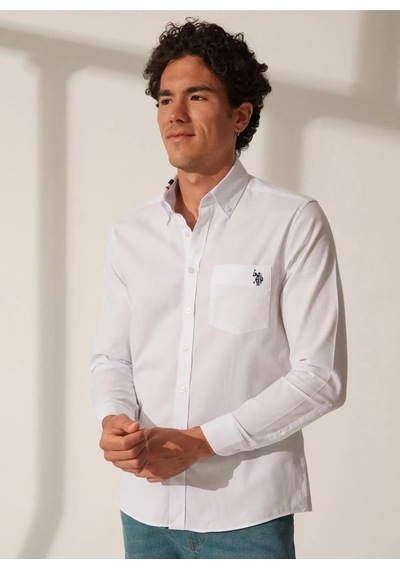 U.S. Polo Assn. Us Polo Assn Dokuma Erkek Gömlek 1576625 001