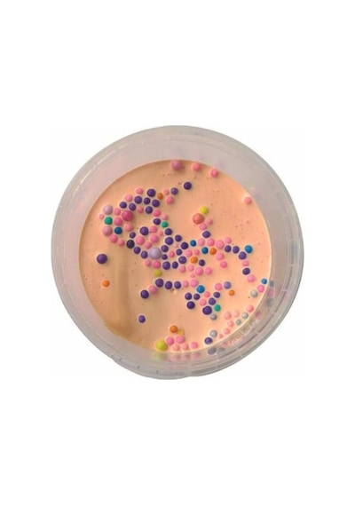 Thentech Boncuklu Köpüklü Slime Eğlenceli Vakit İçin Çocuklar İçin Boncuklu Slime Mor