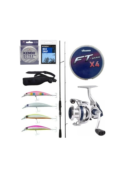 Yek Outdoor Pro Spin Olta Seti Okuma G-control Spin 274cm Mh 10-40gr Fast Olta Kamışı & Okuma Arıa-c4000a Olta Makinesi