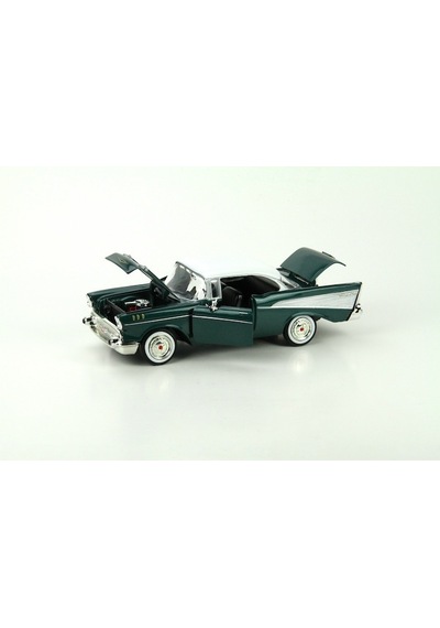Motormax 1957 Chevy Bel Air 1/24 Model Araba Yeşil