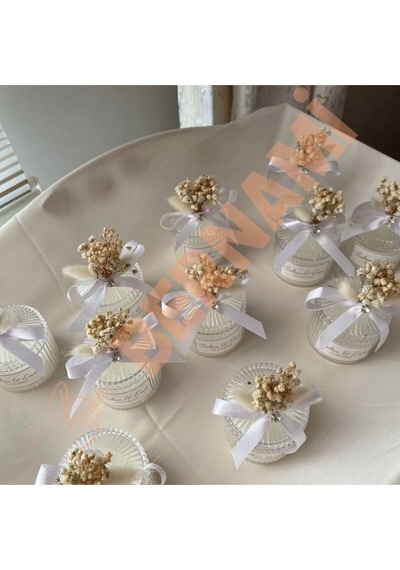Bernami Vazo Pinterest Mika Şekerlik Mum Söz, Nişan, Nikah, Kına, Baby Shower, Doğum Günü Hediyesi - 10 Adet. Diğer