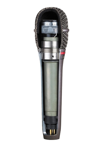 Audio-technica Ae4100 Kardioid Dinamik Vokal Mikrofonu, Gri