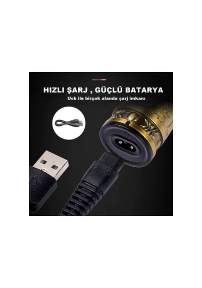 V-085 T-bıçak Komple Vucüt Kılı Traş Saç Ense Sakal Çizim Lazer Epilasyon Öncesi Tıraş Makin