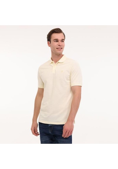 Lumberjack Ct953 Erkek Sarı Klasik Yaka Polo Tişört Sarı