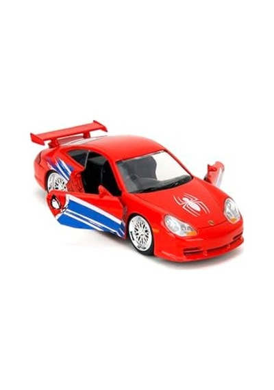 1:32 Ölçekli Spider-man Porsche 911 Gt3 Rs, Koleksiyon İçin Özel Araç
