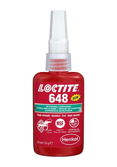 Loctıte 648 50 Ml Yüksek Mukavemet Presli Geçme