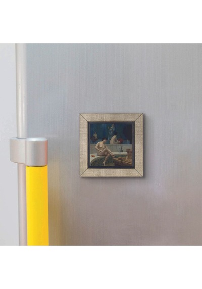 Hamam Baskılı Mdf Magnet 7x7 136