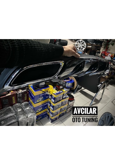 Opel İnsignia Difüzör Gsi P.black Oem Difizör 17-18-19-20 Uyumlu