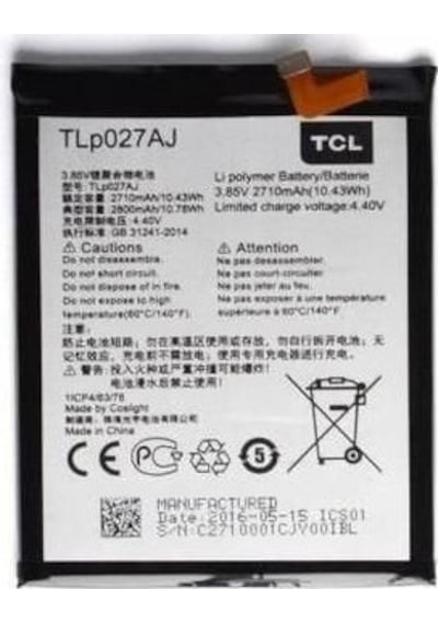 Alcatel A5 Led 5085Y Tlp027Aj Batarya Pil 2710Mah