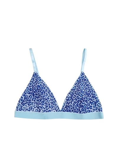 Deep Secret Mavi Leopar Tül Kapsız Bralet Ds200123br 001