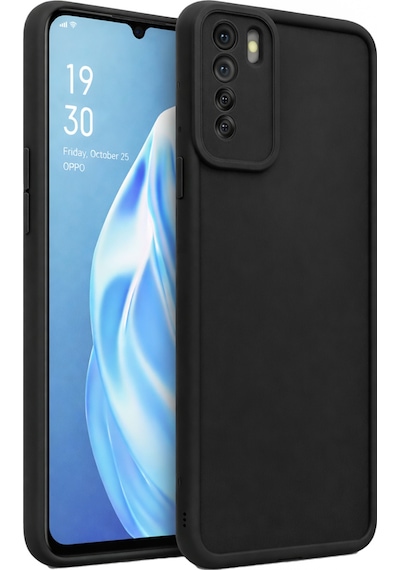 Oppo A91 4g Ve Oppo Reno 3 Ve Oppo F15 Uyumlu Kamera Çıkıntılı Mat Silikon Telefon Kılıfı