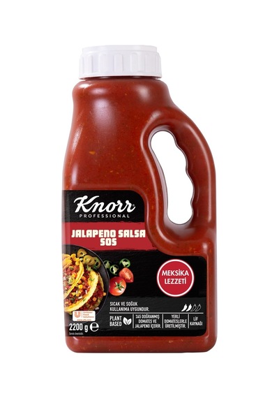 Knorr Salsa Sos 2,2 Kg - Benmariye Dayanıklı Profesyonel Sos 3'li Ekonomik Paket - 3 Adet Tarı