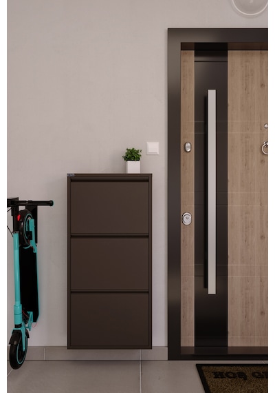 Ceha 3'lü Metal Ayakkabılık - Kahverengi K.AYK-3 /AB8317 Kahverengi Ceha 3'lü Metal Ayakkabılık - Kahverengi K.AYK-3 /AB8317 Kahverengi