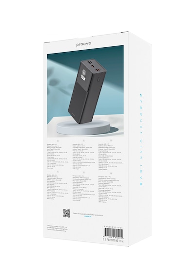 Proove Power Bank Gıant 100w 40000mah Black siyah
