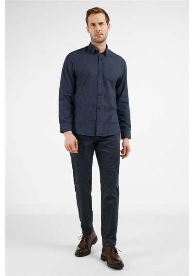 İmza Lacivert - Mavi Düğmeli Yaka Uzun Kol Cepsiz Slim Fit Pamuklu Gömlek 1004255233 Lacivert - Mavi İmza Lacivert - Mavi Düğmeli Yaka Uzun Kol Cepsiz Slim Fit Pamuklu Gömlek 1004255233 Lacivert - Mavi