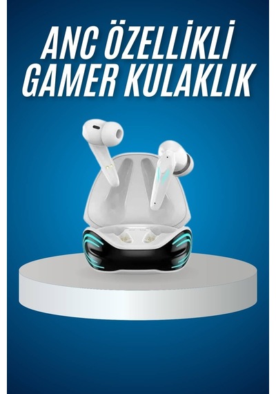Oyuncu Kulaklığı Mikrofonlu Gürültü Engelleme Gecikme Önleyici Bluetooth Kulaklık - Diğer