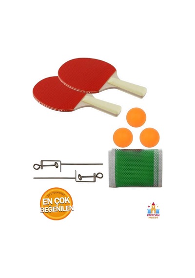 Can Sport Masa Tenisi Raket Seti Ve File İle Birlikte