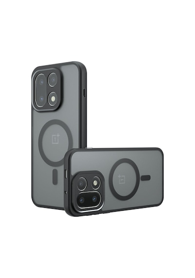Adige Oneplus 15 Kılıf Roll Magsafe Kablosuz Şarj Özellikli Siyah