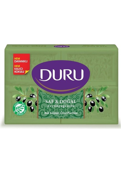 Saf Ve Doğal Kaynaklı Beyaz Sabun Zeytinyağı Özlü 4 X 150 G 600 G Diğer