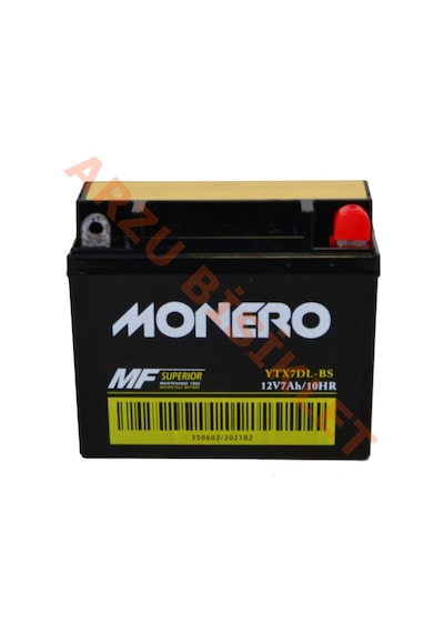 Mondial Kt 125 Akü Monero Ytx7Dl - Bs