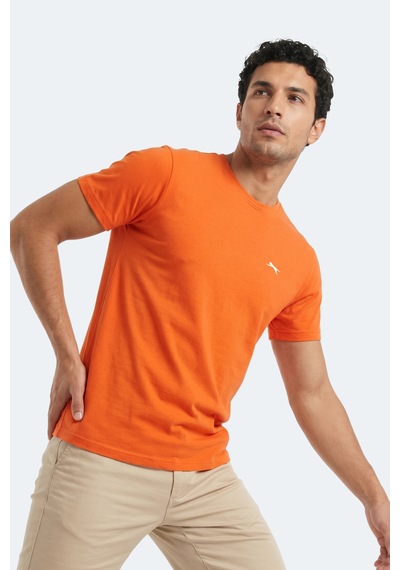 Slazenger Notron I Erkek Turuncu Tişört