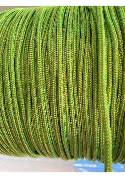 Renkli Iskota Halat 6Mm 10 Metre Neon Yeşil