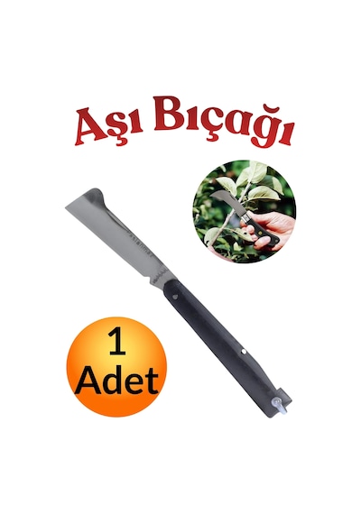 Profesyonel Çelik Aşı Bıçağı Düz Uçlu Katlanabilir Keskin Bağ Ağaç Bahçe Budama Çakısı Plastik Saplı 220mm Çelik Aşı Çakısı Meyve Ağacı Dal Budama Makası Testeresi Aşılama Bıçakları Çakıları