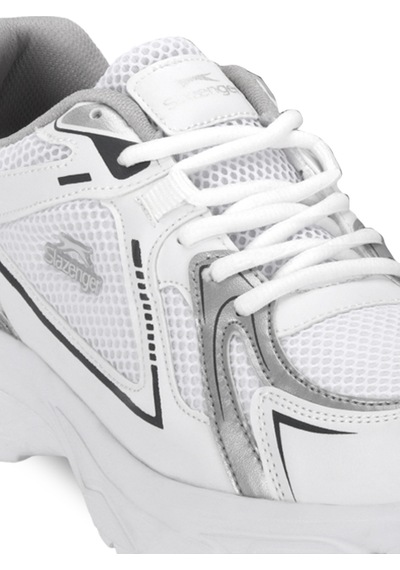 Slazenger Opsıst I Erkek Beyaz / Gümüş Koşu & Yürüyüş Spor Ayakkabısı