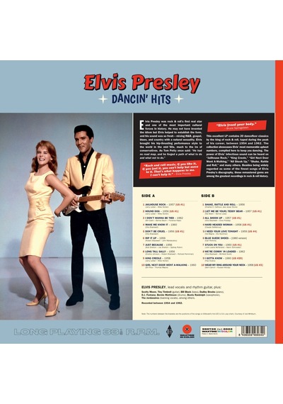 Elvis Presley - Dancin' Hits 180g Limited Edition Red Vinyl - Plak