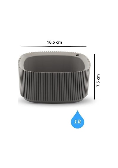 Omnipazar Krs-247 Pera Dekoratif Aranjman Kaktus Sukulent Saksı 1 Litre No 1 07997373