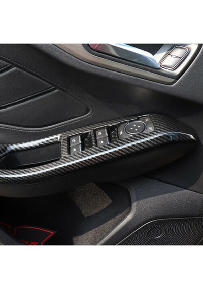 Ford Focus 2019+ Kapı Kolçak Kaplama Karbon(Abs) (520292535)