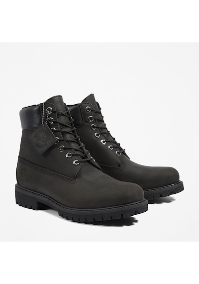 Timberland Timberland Premium 6 İnch Lace Up Waterp Erkek Bot-34008 siyah