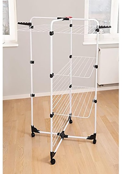 Ayrex Mixer Çelik Dikey Çamaşır Askılığı, Beyaz, 5 X 71 X 127.5 Cm Diğer