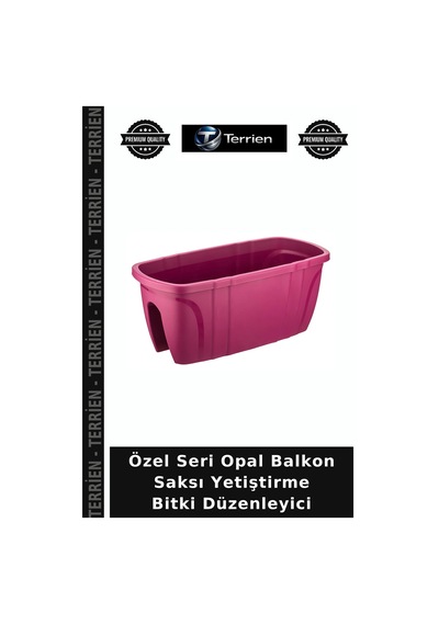 Özel Seri Opal Balkon Saksı Yetiştirme Bitki Düzenleyici