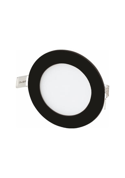 3 Adet Cata Ct 5125 Siyah Kasa Led Spot 6w 6400k Beyaz Işık Beyaz